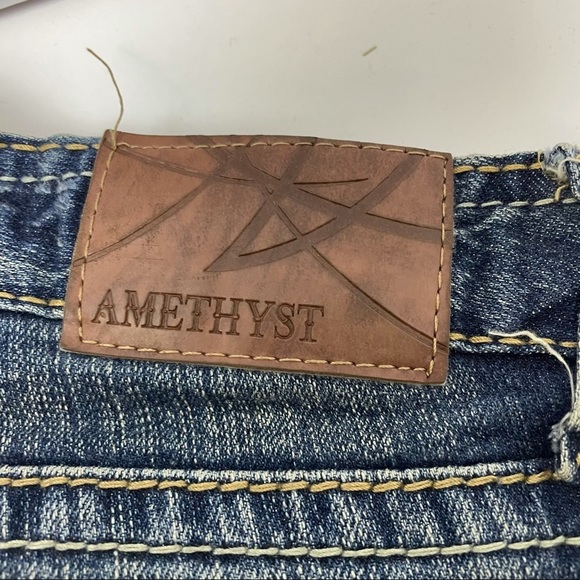 AMETHYST jeans size 7 inseam 30 - Picture 3 of 8